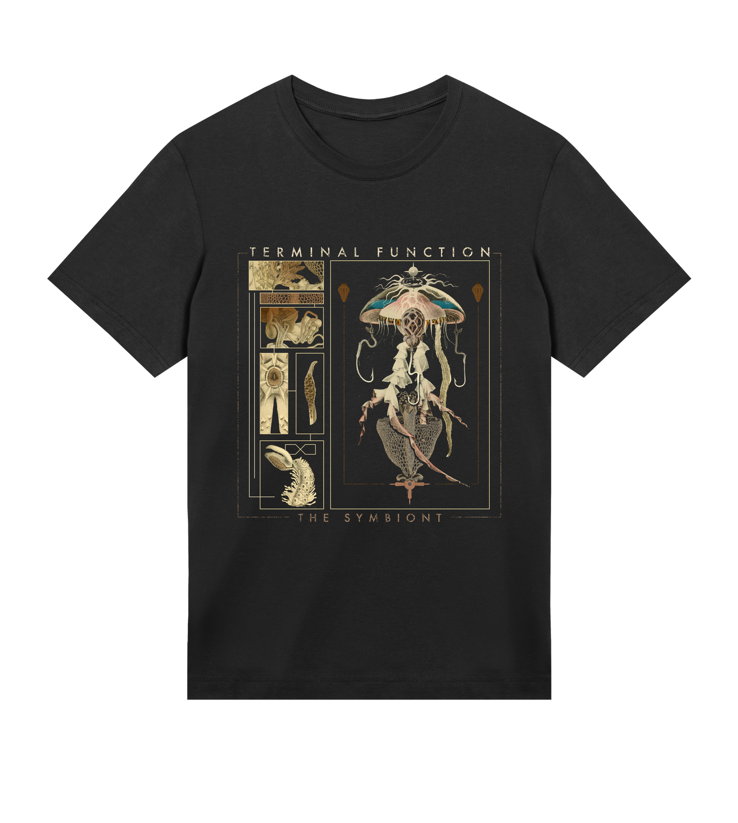 Terminal Function - The Symbiont - Men's Black T-shirt